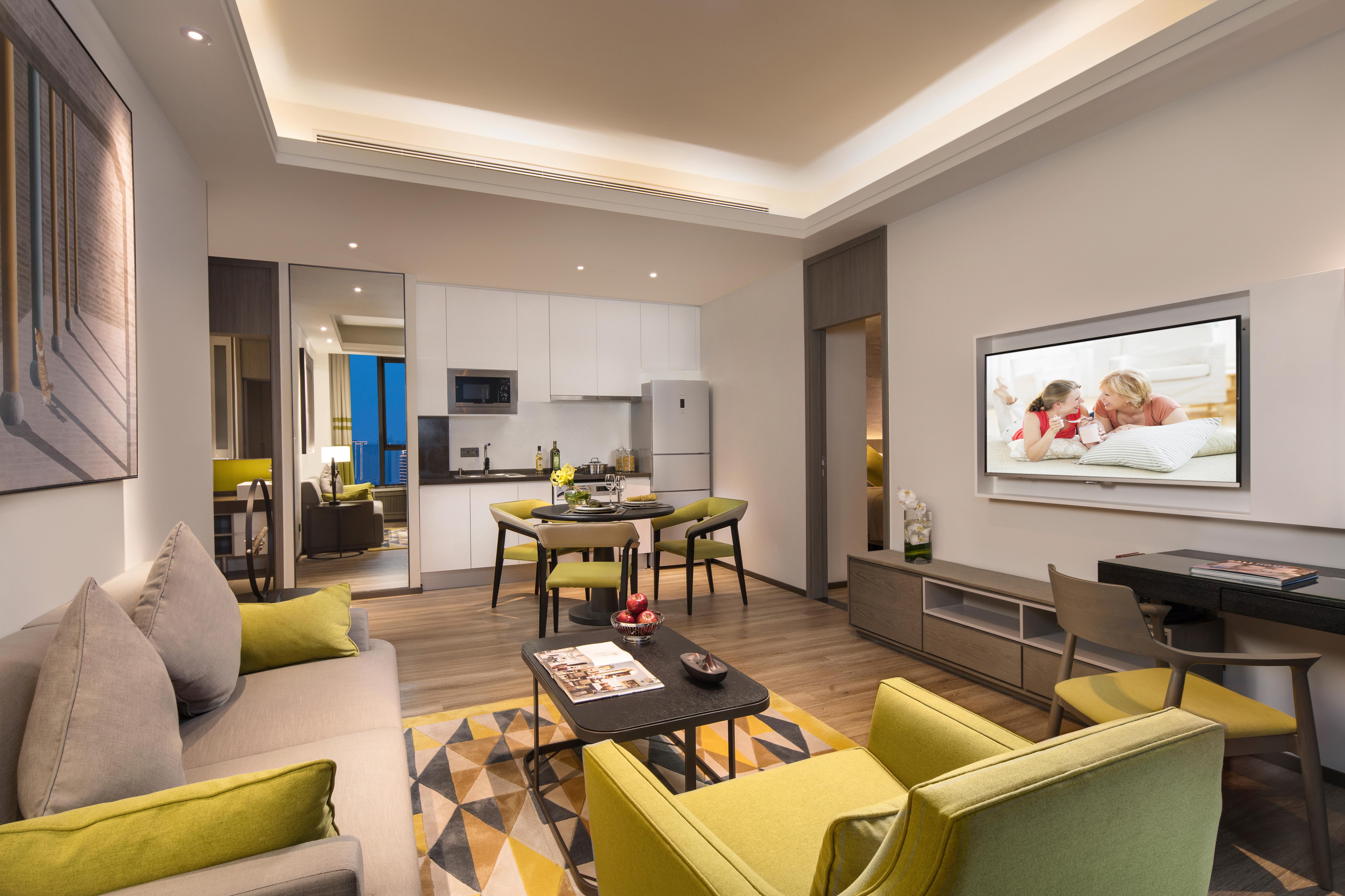 Citadines Gaoxin Xi'An Lejlighedshotel Xi'an  Eksteriør billede